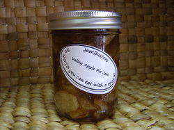 Photo of Valley Apple Pie Jam in a jar.